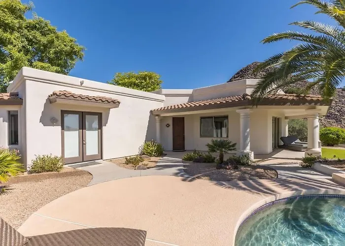 Luxury Mountain Estate-pool-spa-bbq+bar-fire Pit Dom wakacyjny Scottsdale