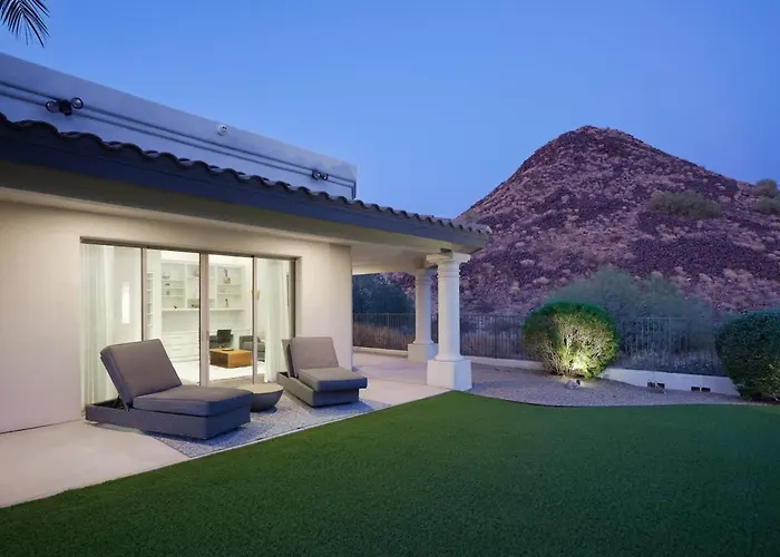 Luxury Mountain Estate-pool-spa-bbq+bar-fire Pit Dom wakacyjny Scottsdale